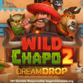 wild chapo 2 dream drop slot banner by relax gaming