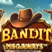 banner for bandit megaways slot by pragmatic play