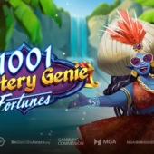 banner of 1001 Mystery Genie Fortunes by Play'n GO