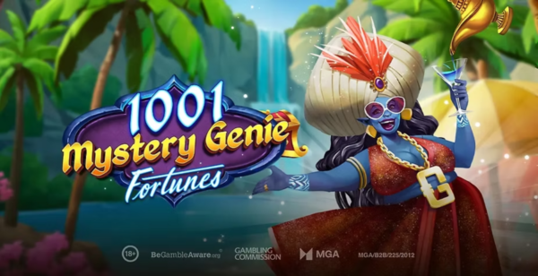 banner of 1001 Mystery Genie Fortunes by Play'n GO
