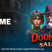 banner of Doomsday Saloon by BGaming.