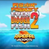 banner of Fishin’ Frenzy Even Bigger Fish 2 by Blueprint Gaming