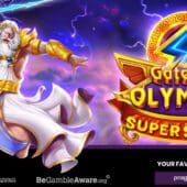 banner for gates of Olympus super scatter slot by pragmatic play