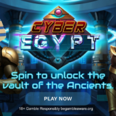 Banner of Cyber Egypt by Just Slots