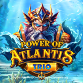 Banner of Power of Atlantis Booming Games