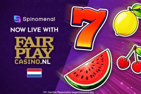 Banner of Spinomenal with Fair Play Casino