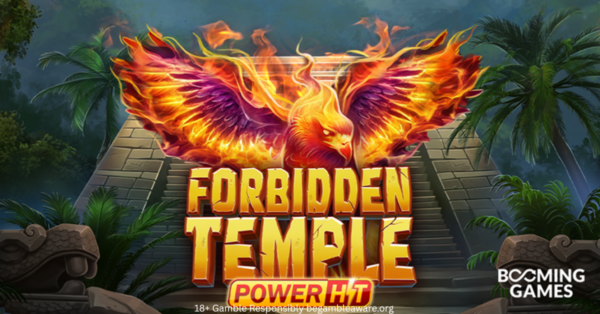 Banner of Forbidden Temple Power Hit by Booming Games!
