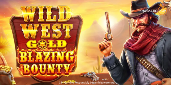 Banner of Wild West Gold Blazing Bounty by Pragmatic Play