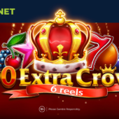 Banner of 100 Extra Crown 6 reels by Amusnet