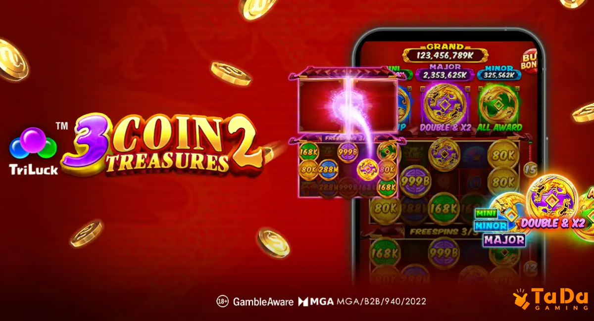 Banner of 3 Coin Treasures 2 by TaDa Gaming