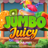 Banner of Jumbo Juicy by Relax Gaming