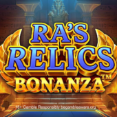 Banner of Ra’s Relics Bonanza by Booming Games