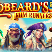 Banner of Redbeard's Rum Runners DoubleMax by Reflex Gaming
