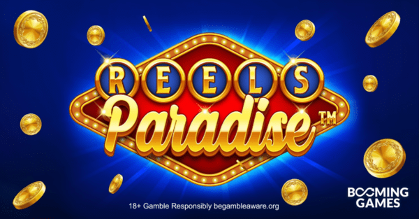Banner of Reels Paradise by Booming Games
