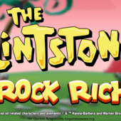 Banner of The Flintstones Bedrock Riches by Blueprint Gaming