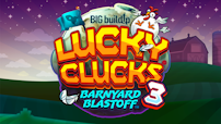 Lucky Clucks 3 Barnyard Blastoff slot artwork