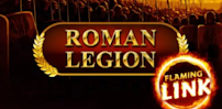 Roman Legion Flaming Link slot artwork