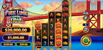 Ultimate Fire Link Cash Falls By The Bay slot artwork
