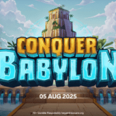 Banner of Conquer Babylon by Relax Gaming