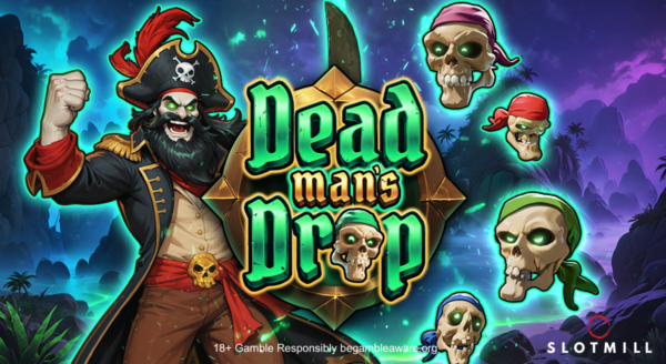 Banner of Dead Man’s Drop by Slotmill