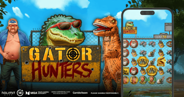 Banner of Gator Hunters by Nolimit City