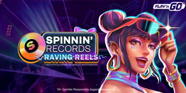 Banner of Spinnin' Records Raving Reels by Play’n GO