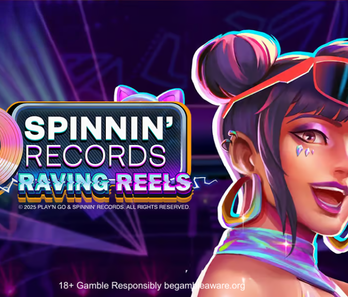 Banner of Spinnin' Records Raving Reels by Play’n GO