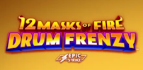 12 Masks Of Fire Drum Frenzy slot artwork
