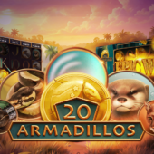 Banner of 20 Armadillos from SlotMatrix