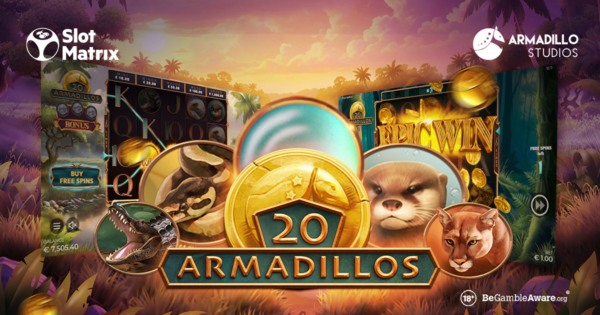 Banner of 20 Armadillos from SlotMatrix