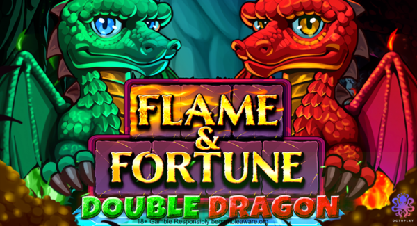 Banner of Flame & Fortune Double Dragon by Octoplay
