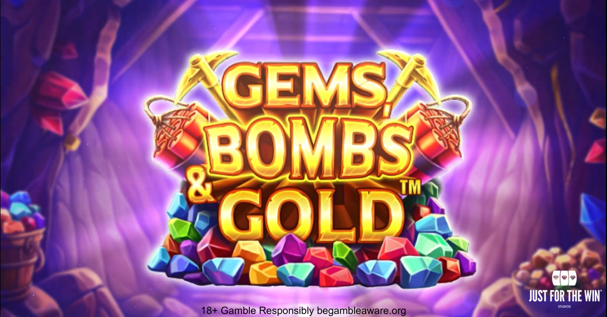 Banner of Gems, Bombs & Gold by Just For The Win