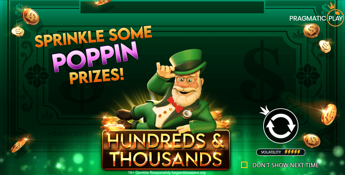 Banner of Hundreds and Thousands by Pragmatic Play