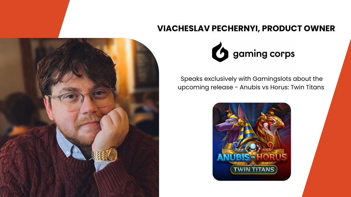 Viacheslav Pechernyi interview upcoming slot banner