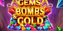 Gems, Bombs & Gold slot artwork