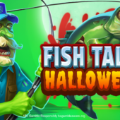 Banner of Fish Tales Halloween by Booming Games