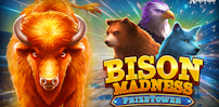 Bison Madness Prizetower slot artwork