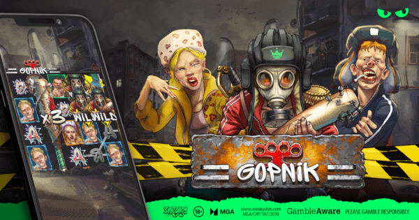 Banner of Gopnik by Sneaky Slots