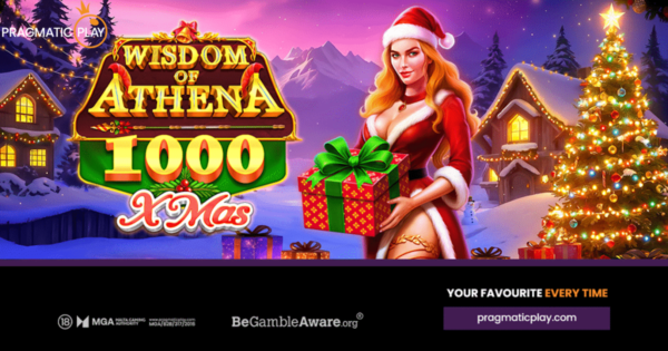 Banner of Wisdom of Athena 1000 Xmas by Pragmatic Play