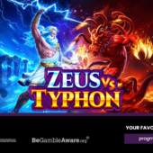 Banner of Zeus vs Typhon by Pragmatic Play