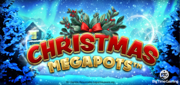Banner of Christmas Megapots by Big Time Gaming