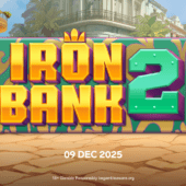 Banner of Iron Bank 2 by Relax Gaming