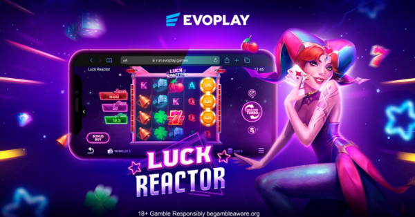 Banner of Luck Reactor by Evoplay