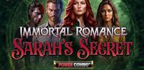 Immortal Romance Sarah’s Secret slot artwork