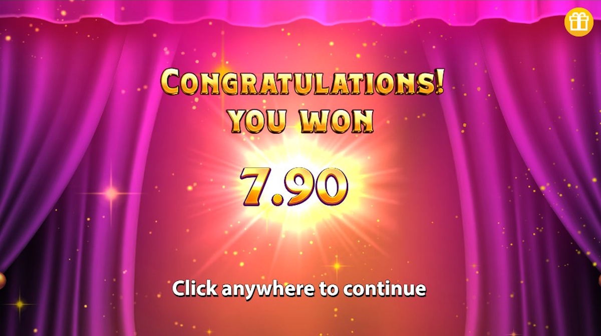 A win in Mega Fortune by Stakelogic