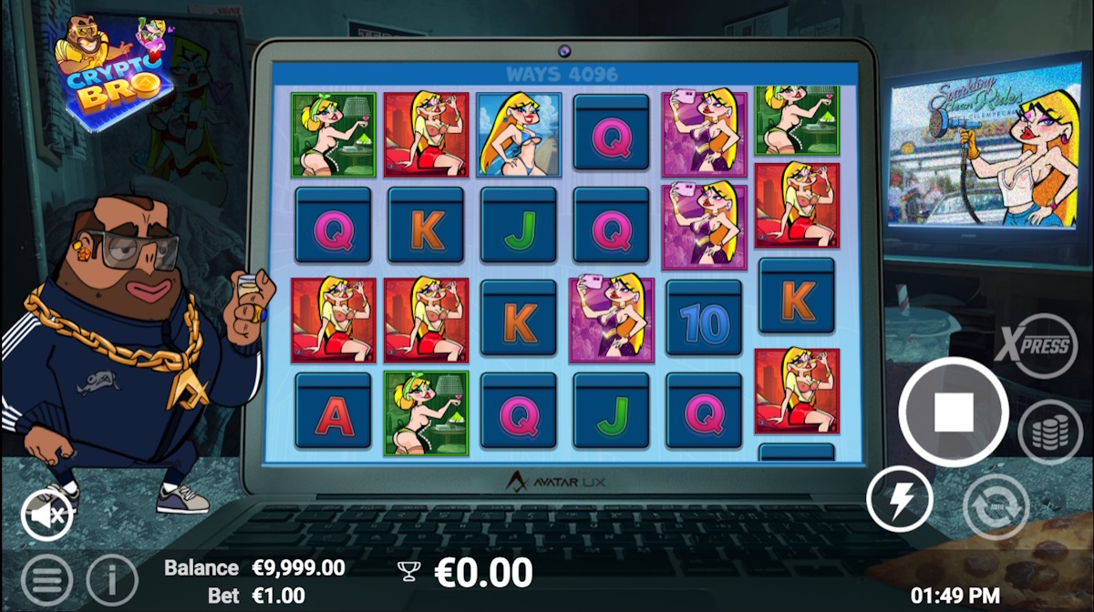 Base game in Crypto Bro by AvatarUX
