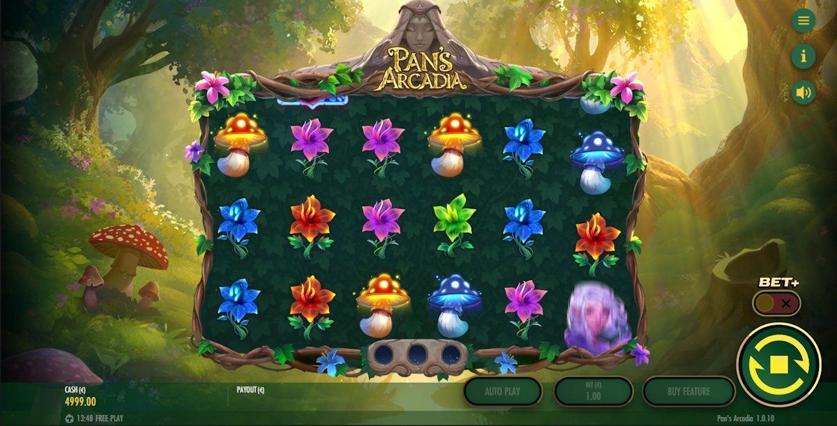 Base game in Pan’s Arcadia by Thunderkick