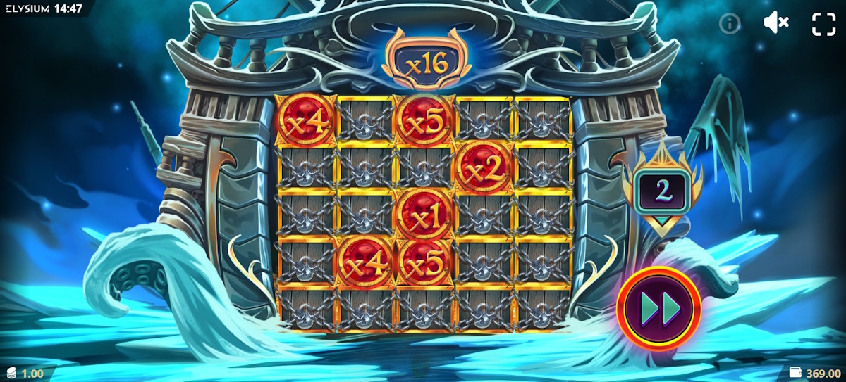 Bonus round in Pirate Pledge Frozen Seas by Elysium Studios