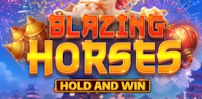 Blazing Horses Hold & Win slot artwork