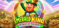 Emerald King Wheel Of Wealth slot artwork